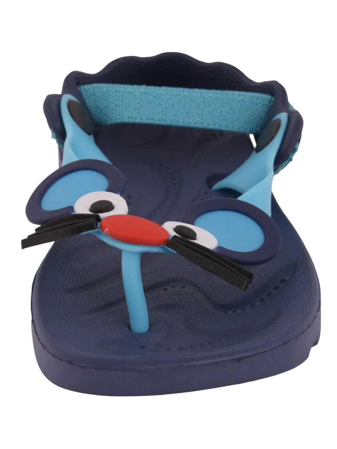 Adorable Mouse Design Sandals for Boys - Navy and Blue