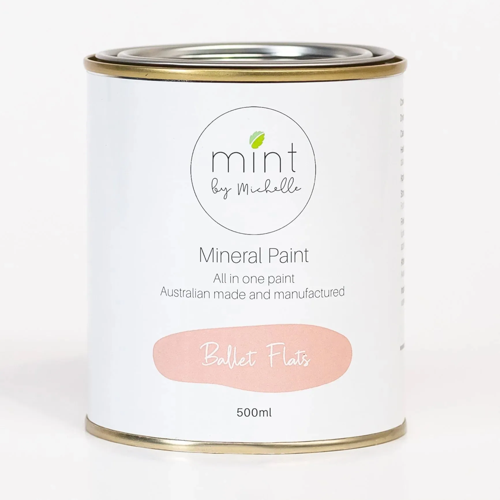 Ballet Flats Mint Mineral Paint