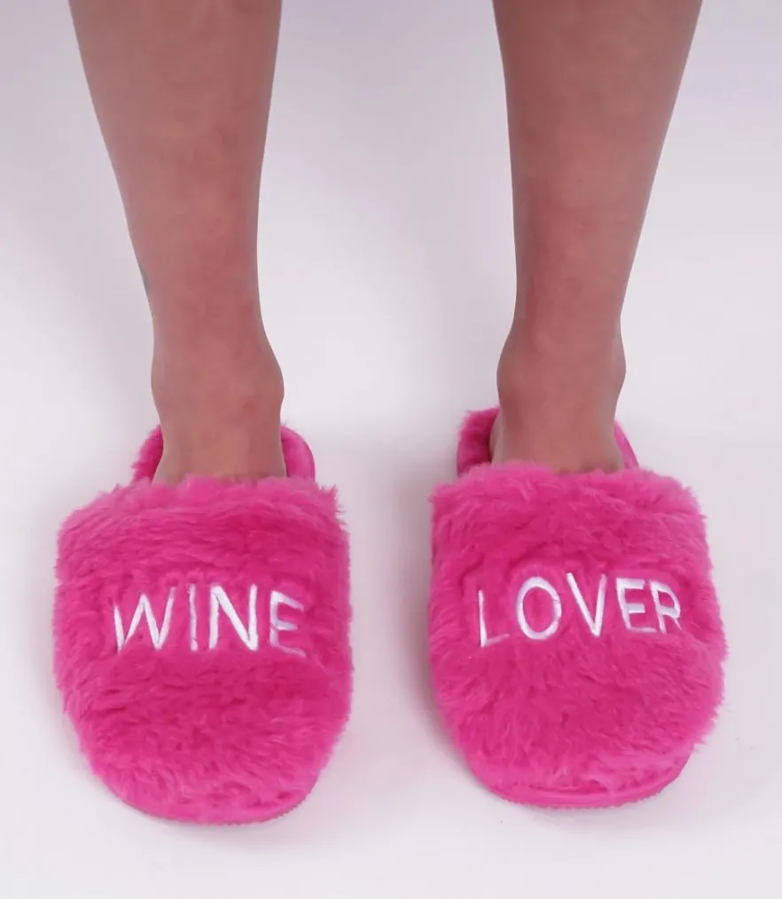 Bel Air Slippers - Wine Lover - Pink