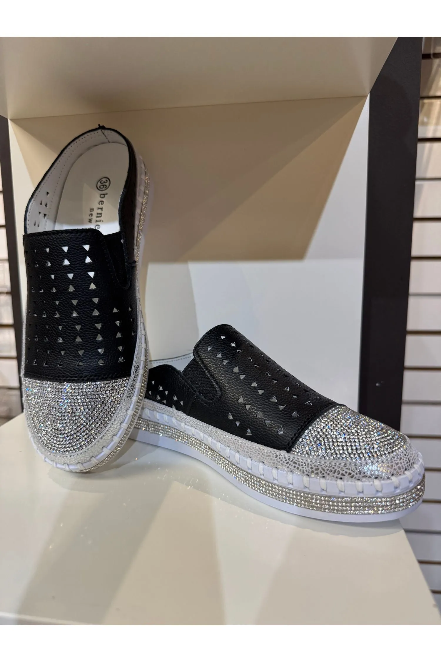 Bernie Mev Mule Shoes - Style TW shine