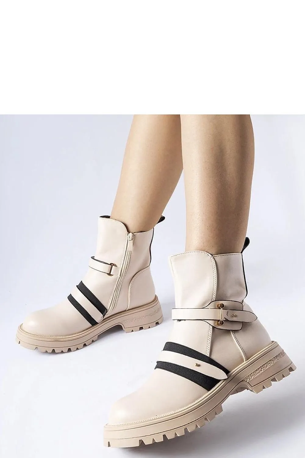 Black insulated ankle boots