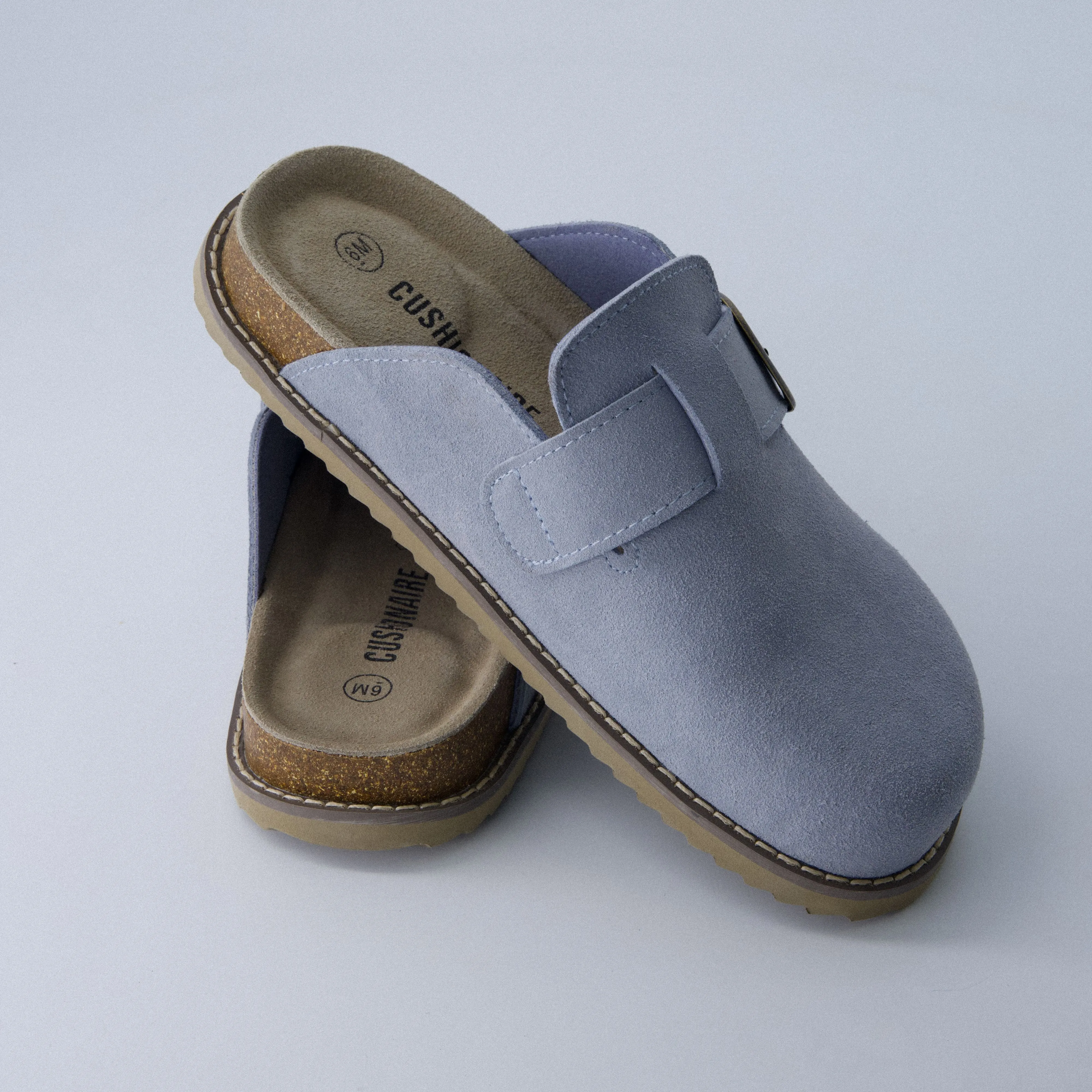 Blain Suede Slip-On Clogs