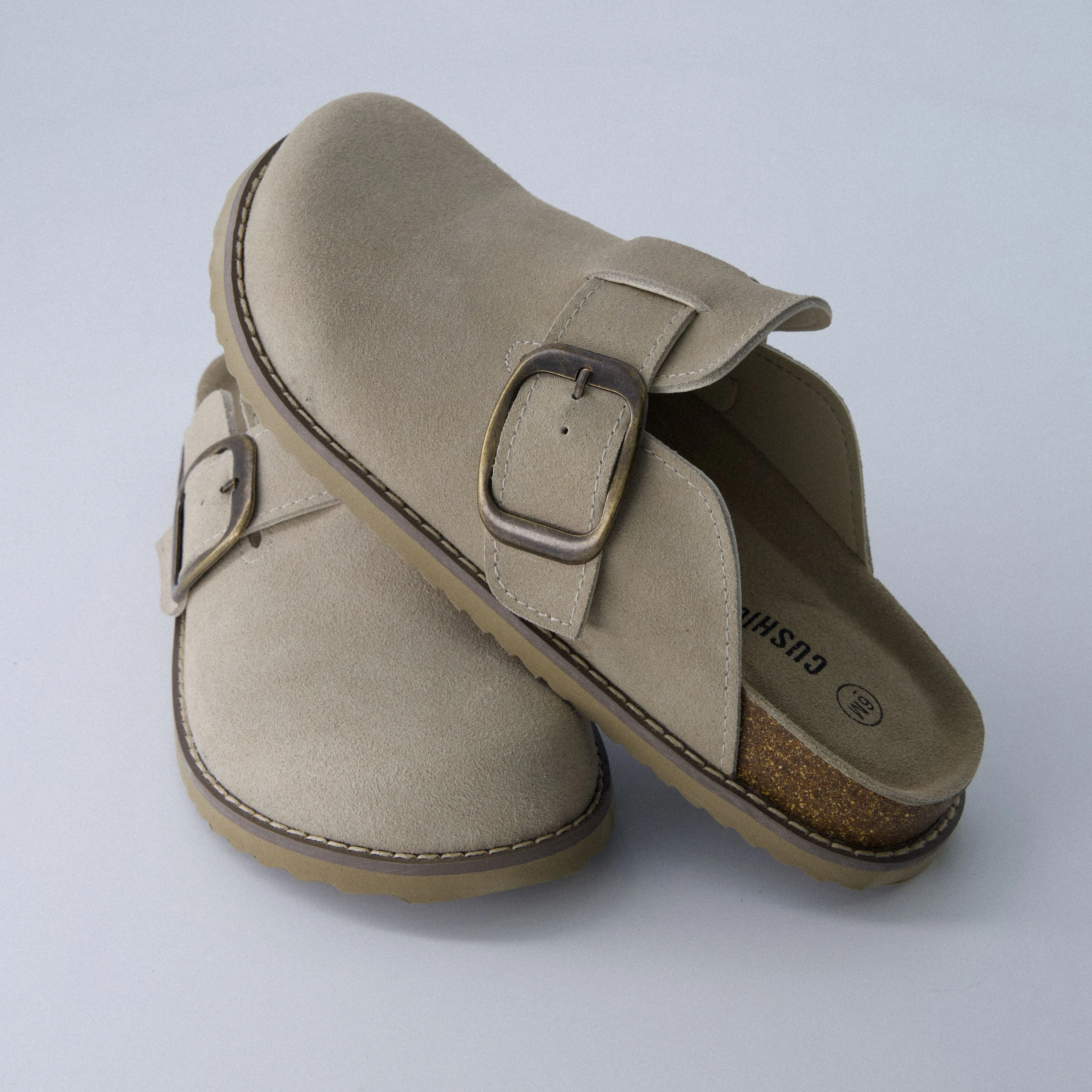 Blain Suede Slip-On Clogs