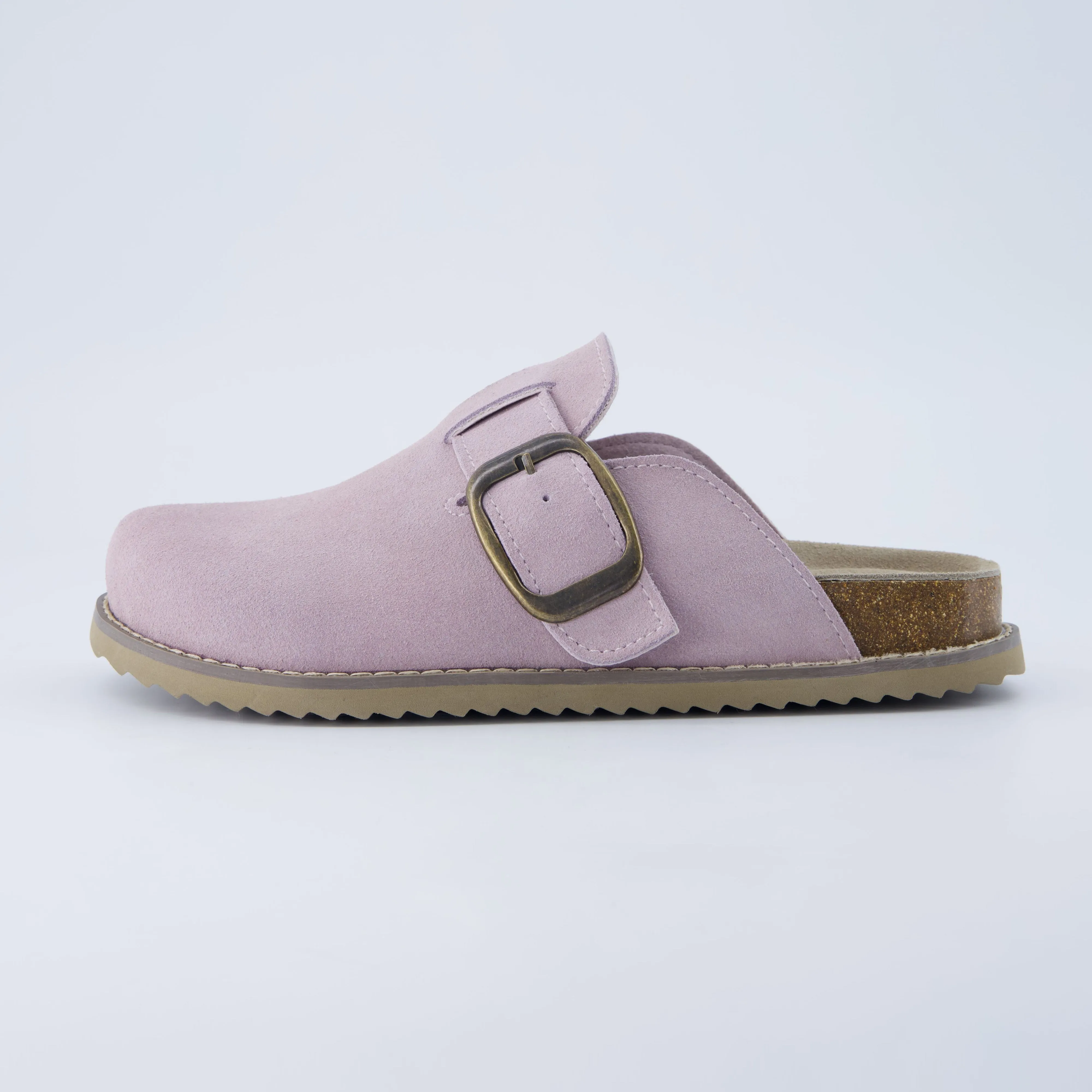 Blain Suede Slip-On Clogs
