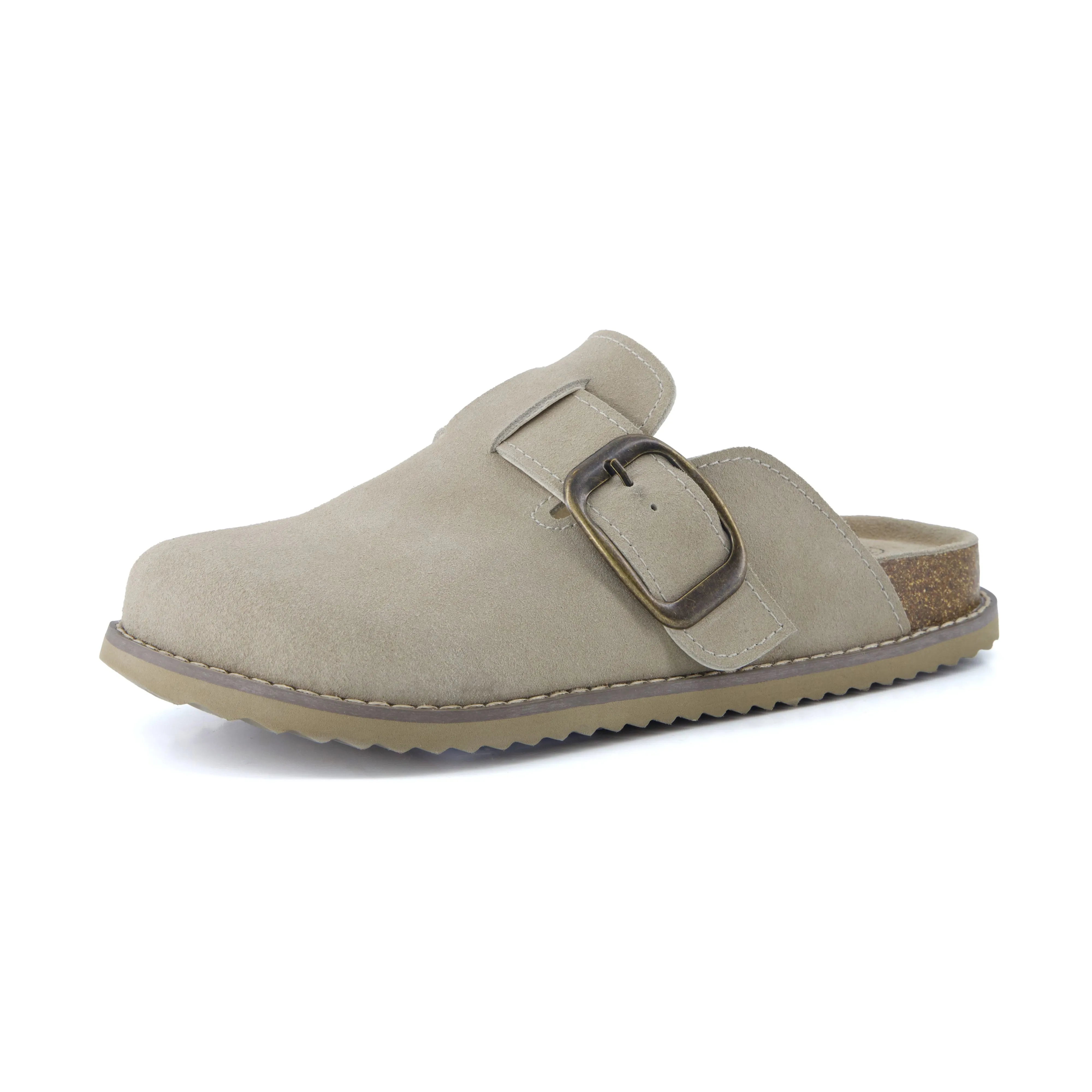 Blain Suede Slip-On Clogs