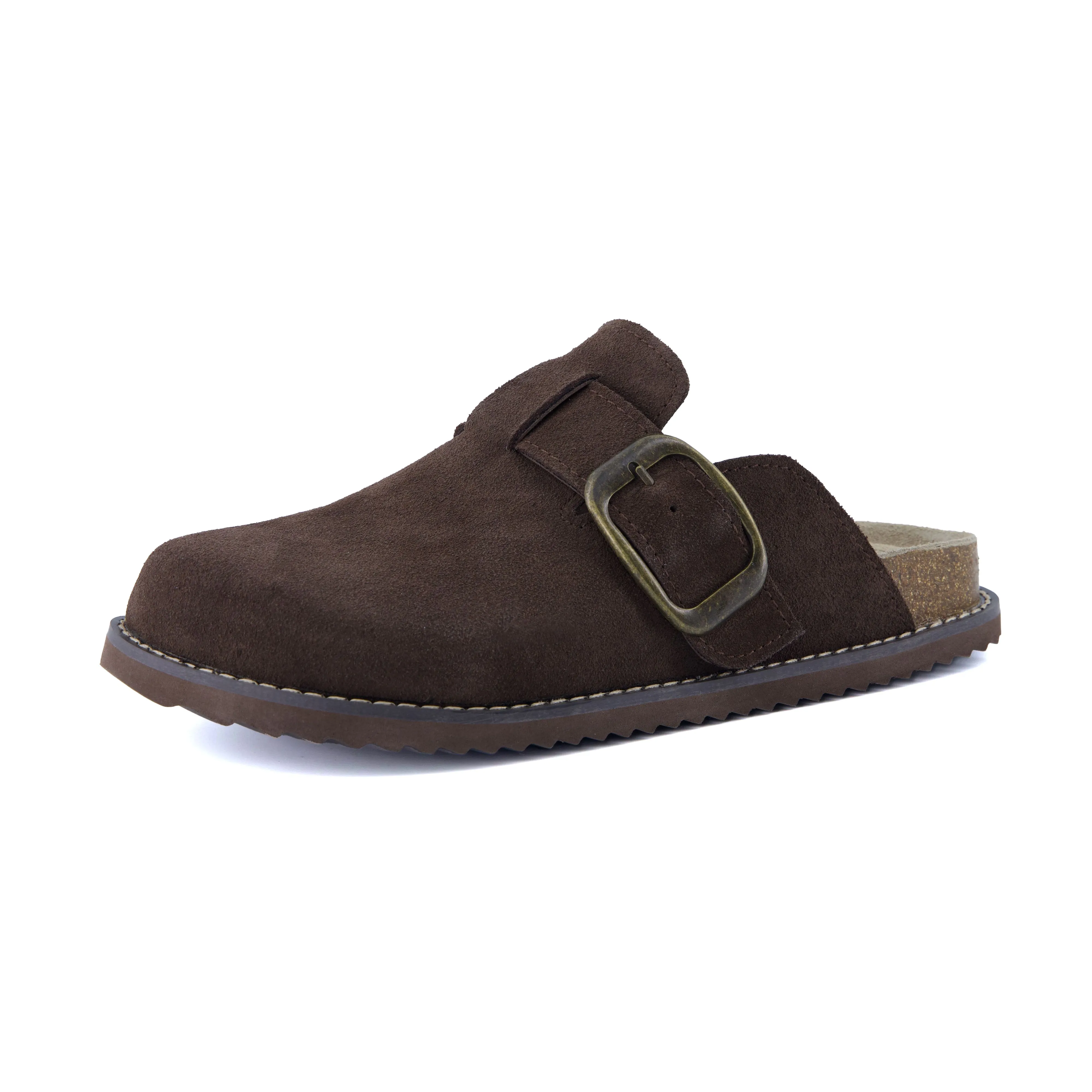Blain Suede Slip-On Clogs