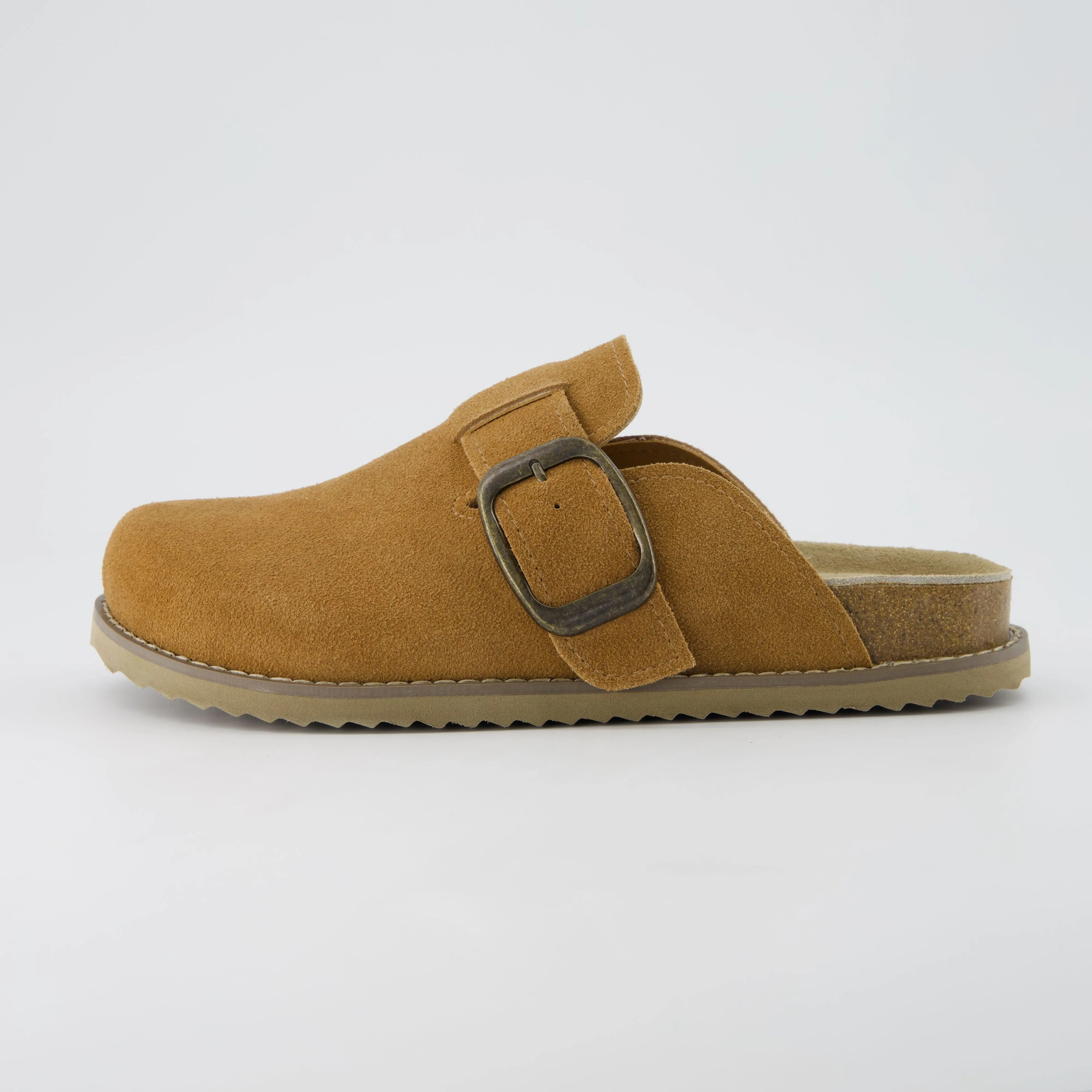 Blain Suede Slip-On Clogs