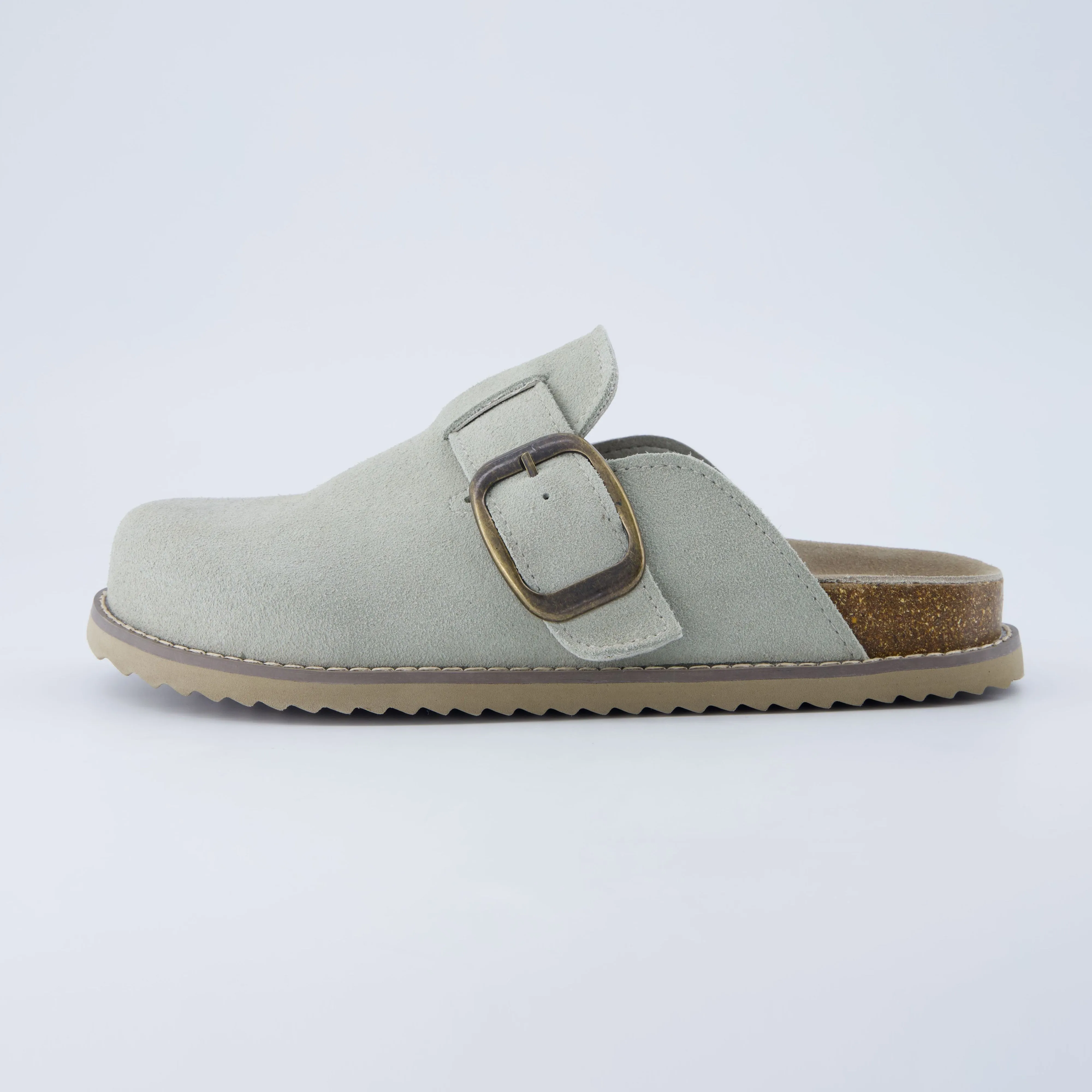 Blain Suede Slip-On Clogs