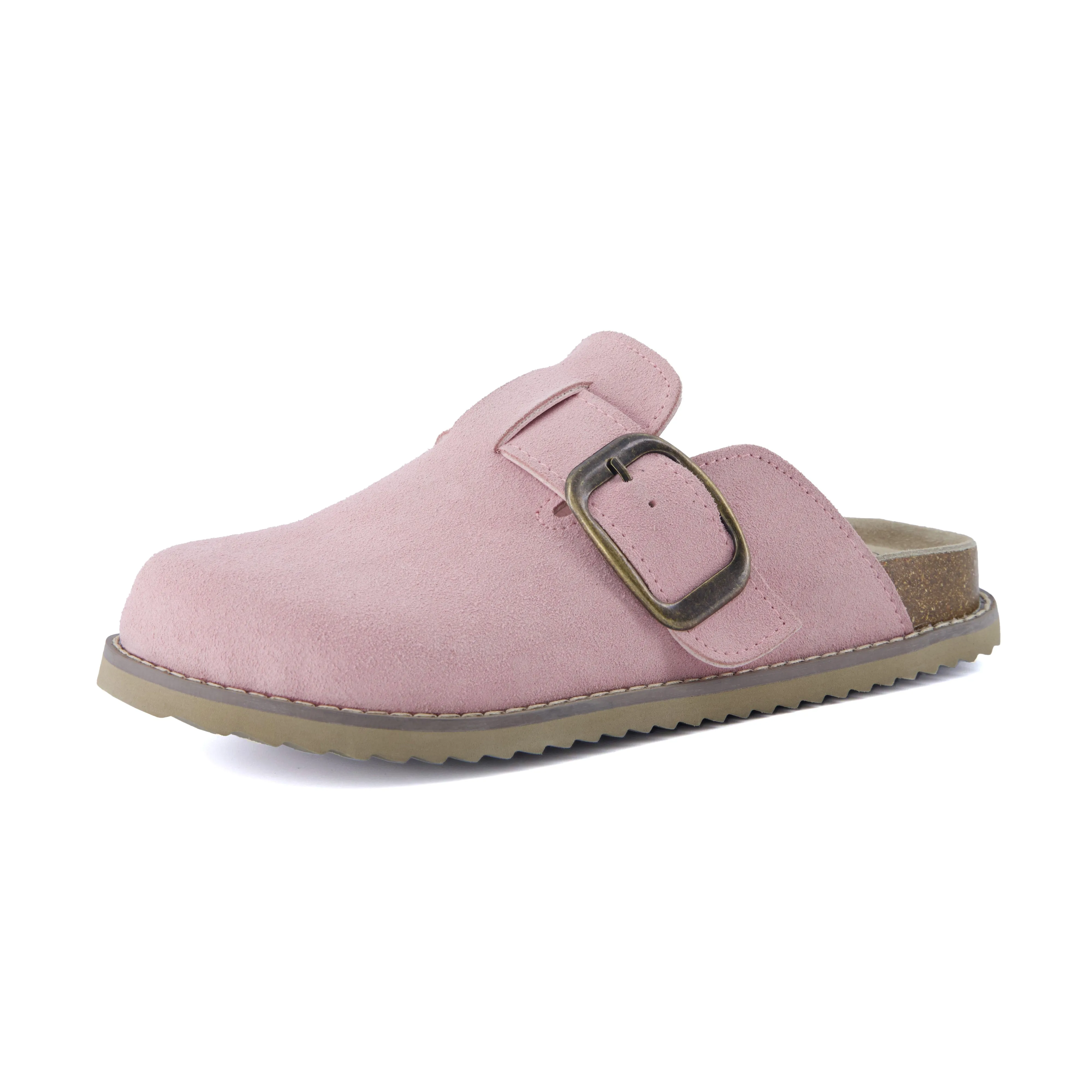Blain Suede Slip-On Clogs