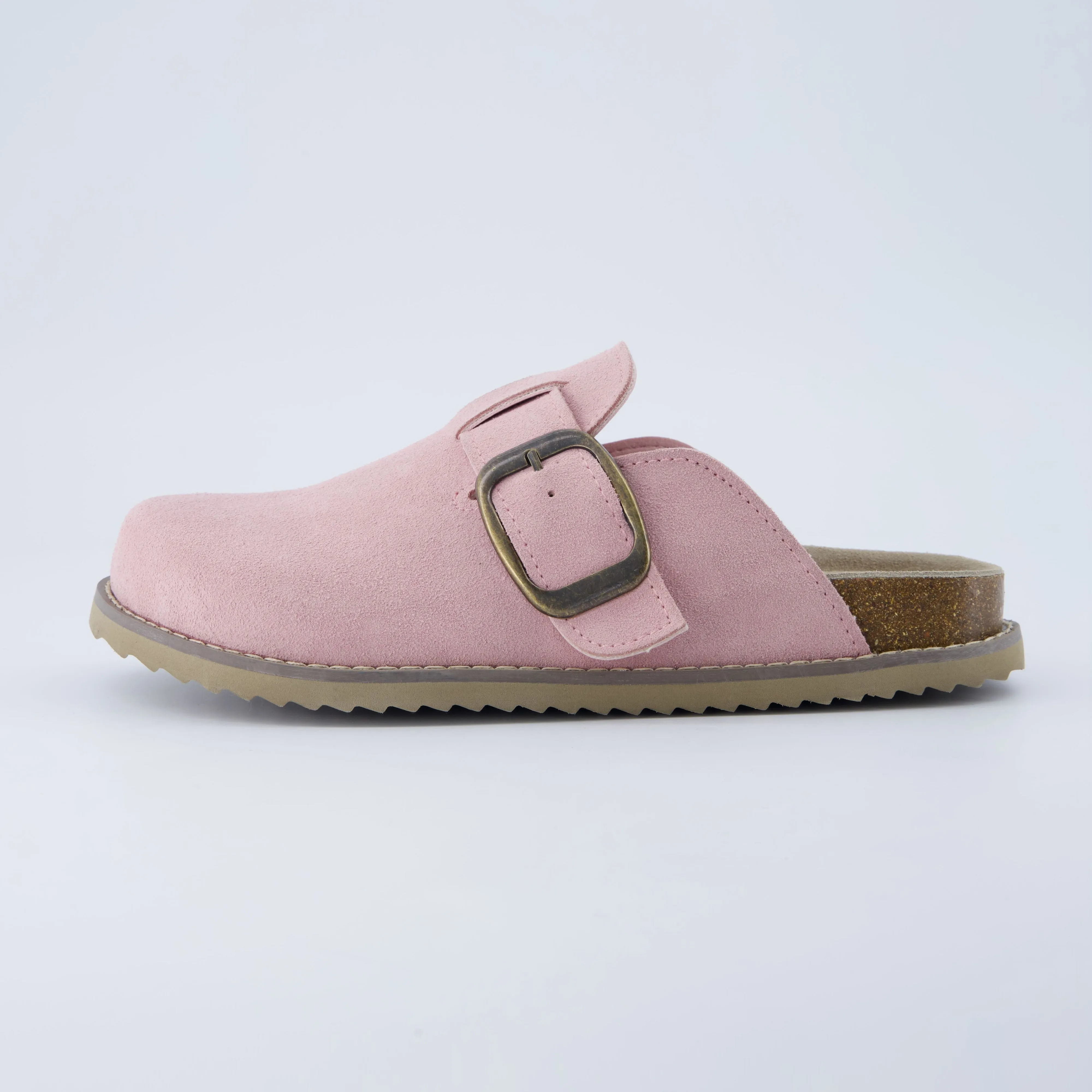 Blain Suede Slip-On Clogs