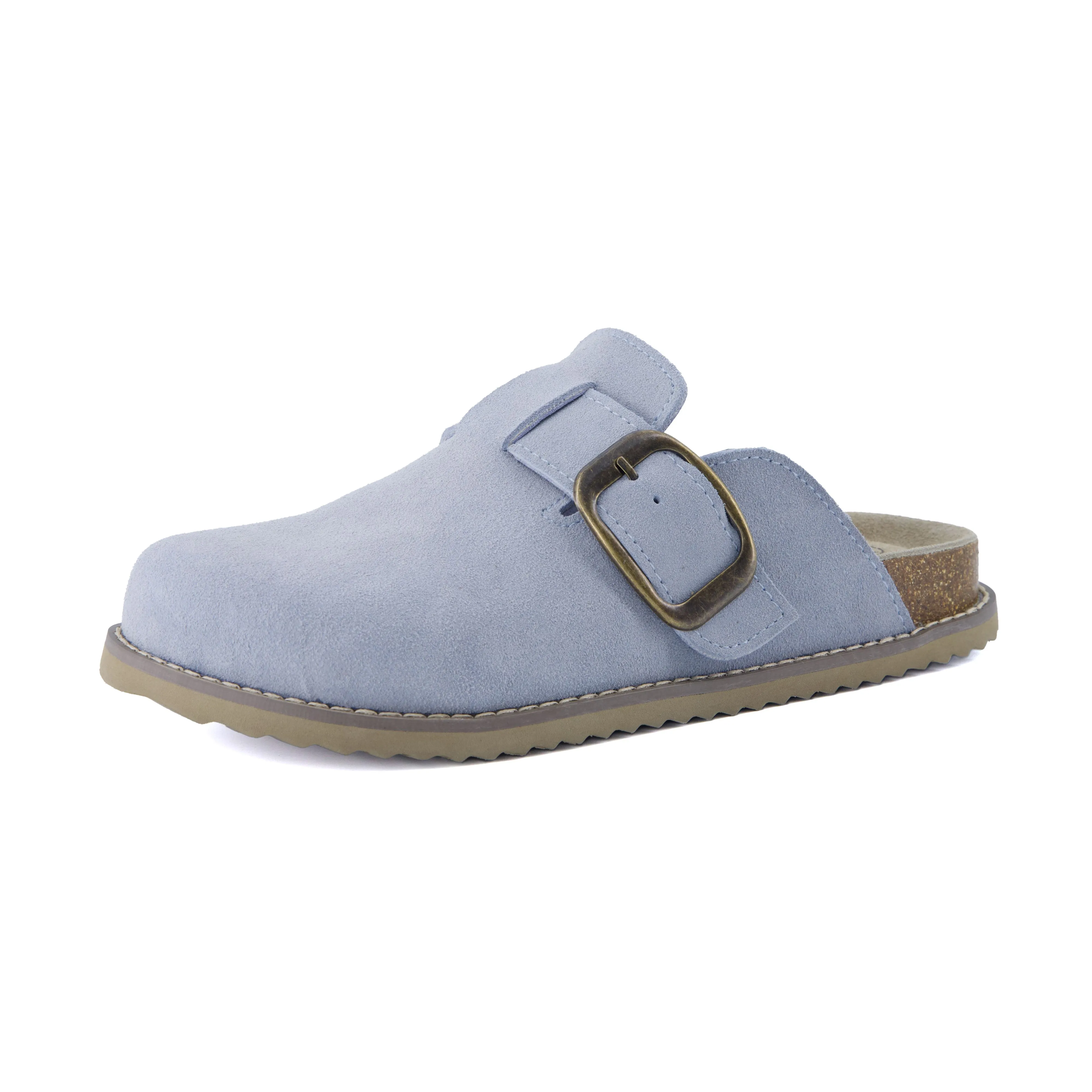 Blain Suede Slip-On Clogs