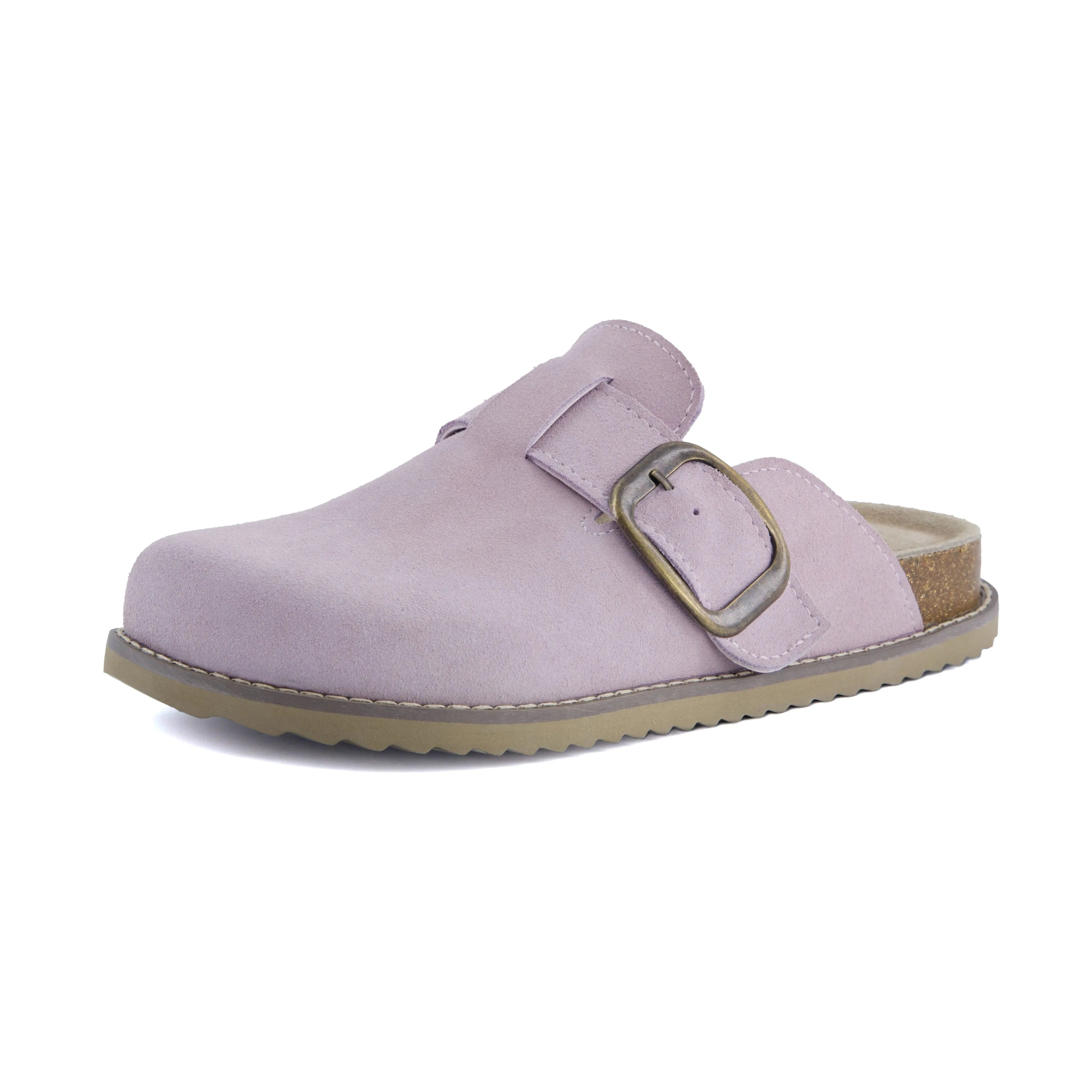 Blain Suede Slip-On Clogs