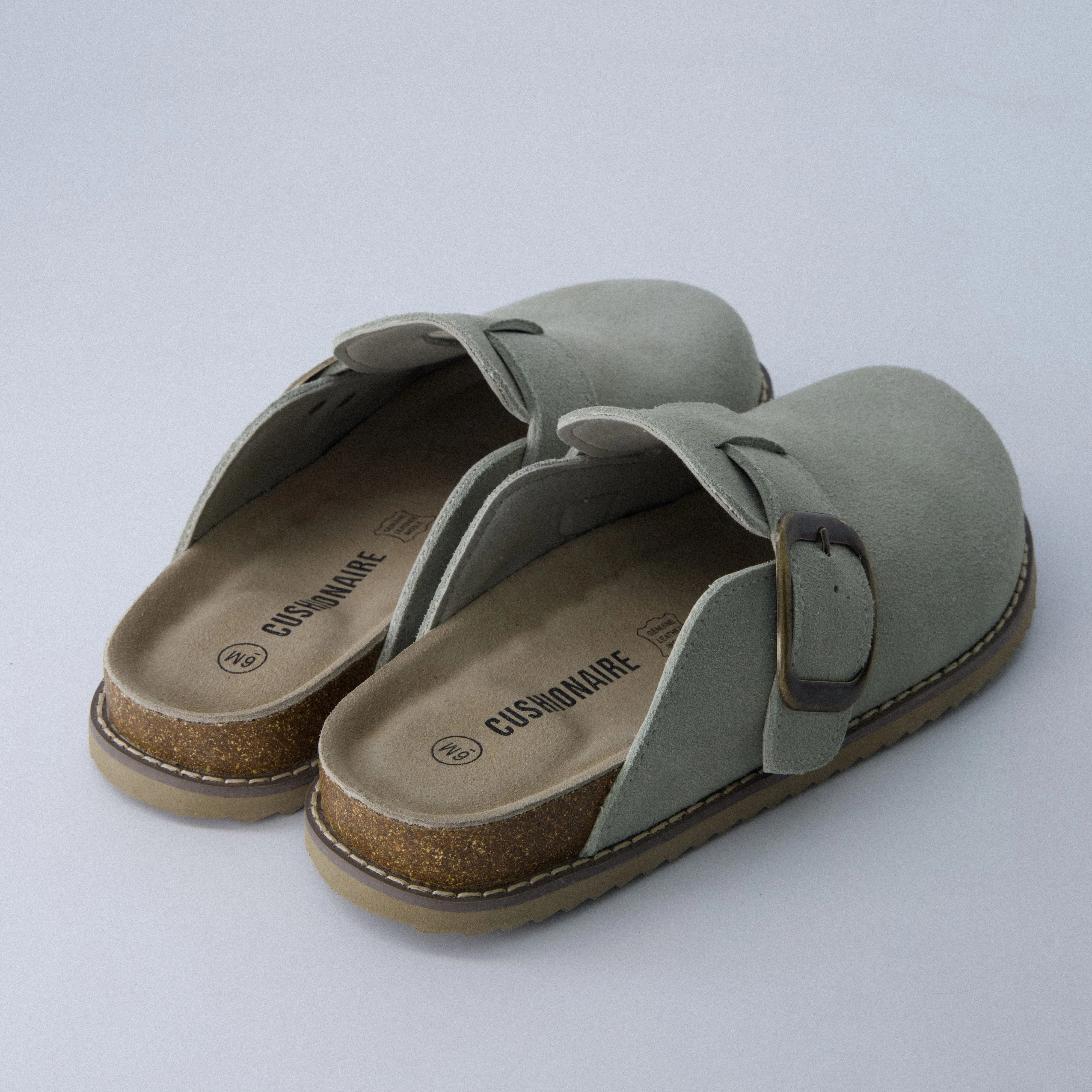 Blain Suede Slip-On Clogs