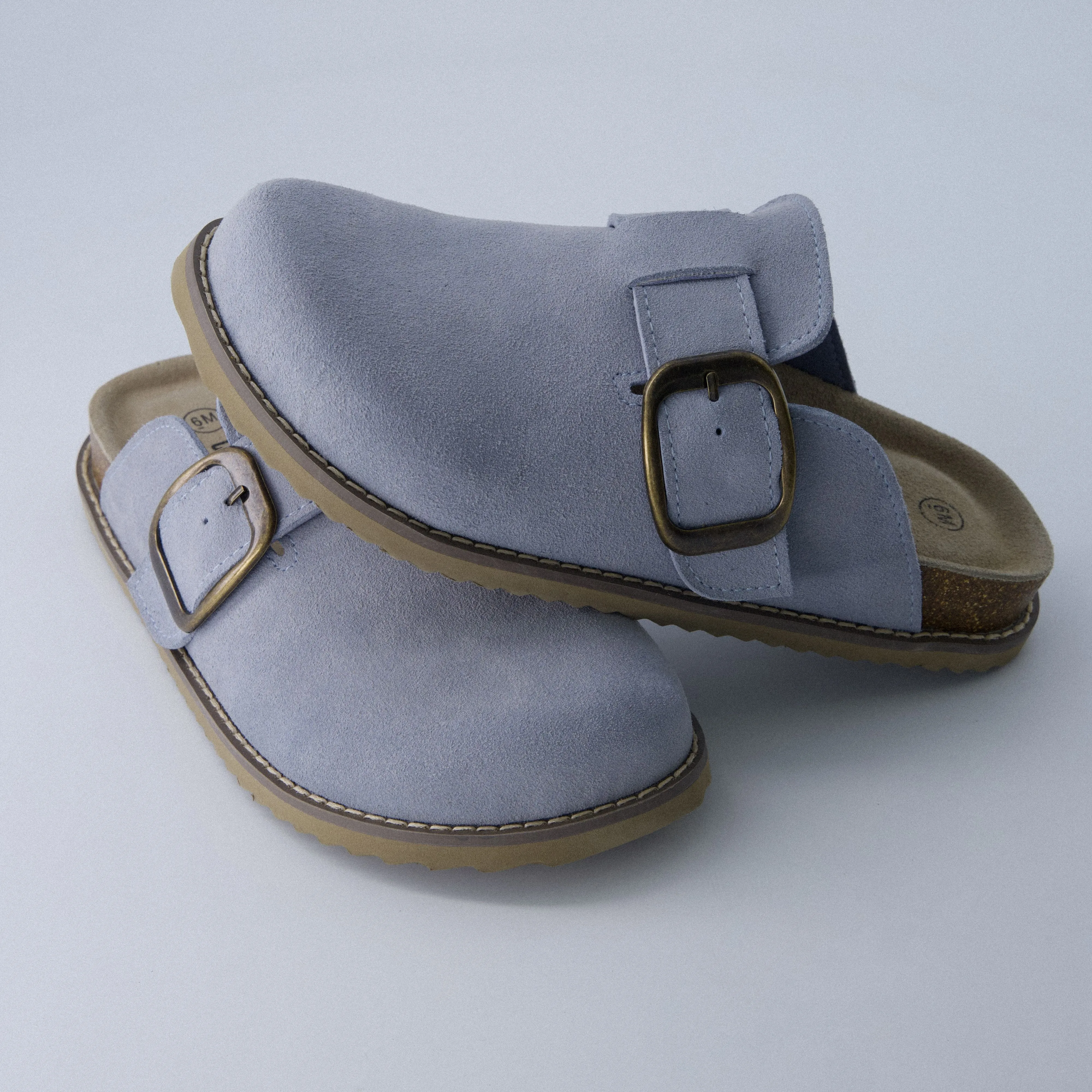 Blain Suede Slip-On Clogs