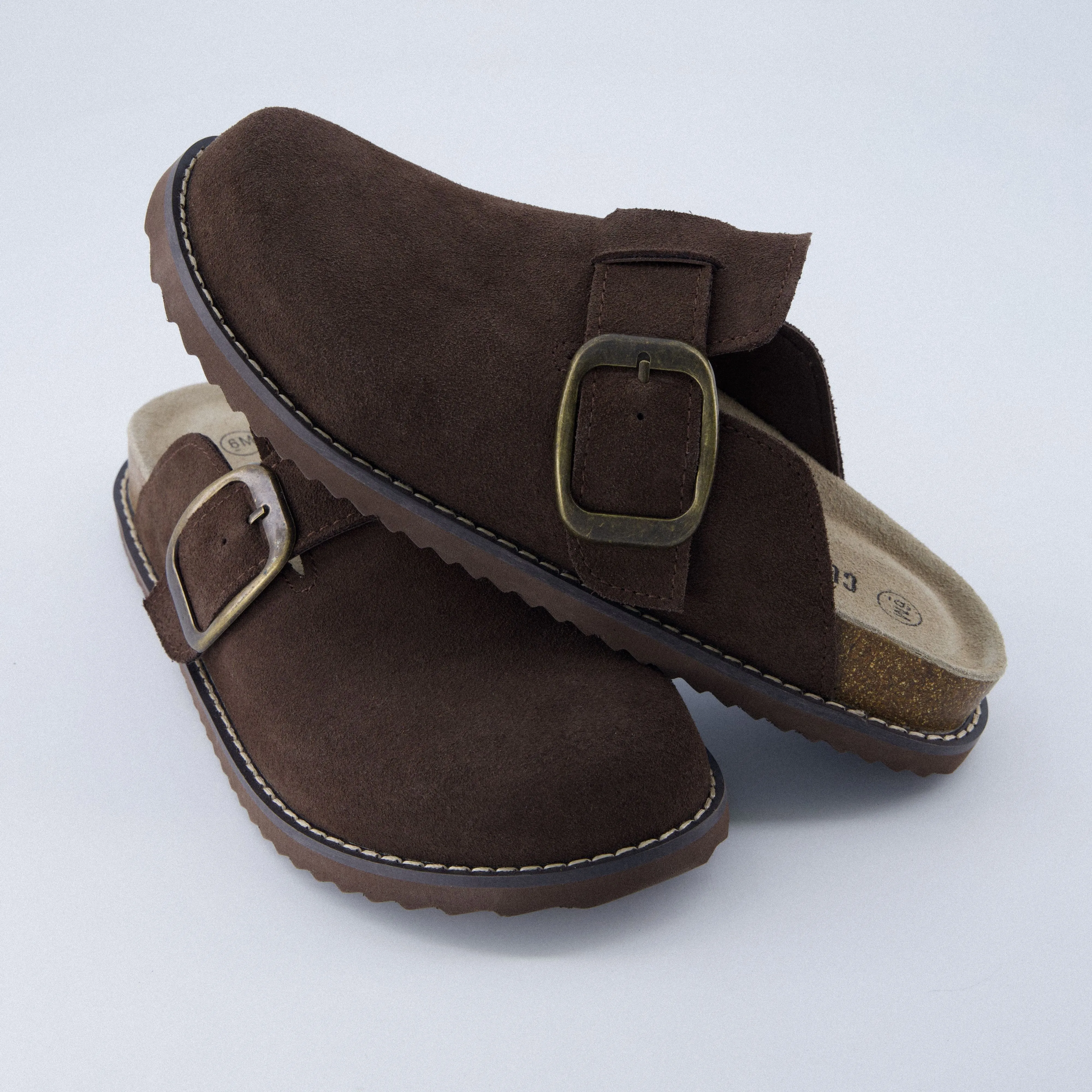 Blain Suede Slip-On Clogs