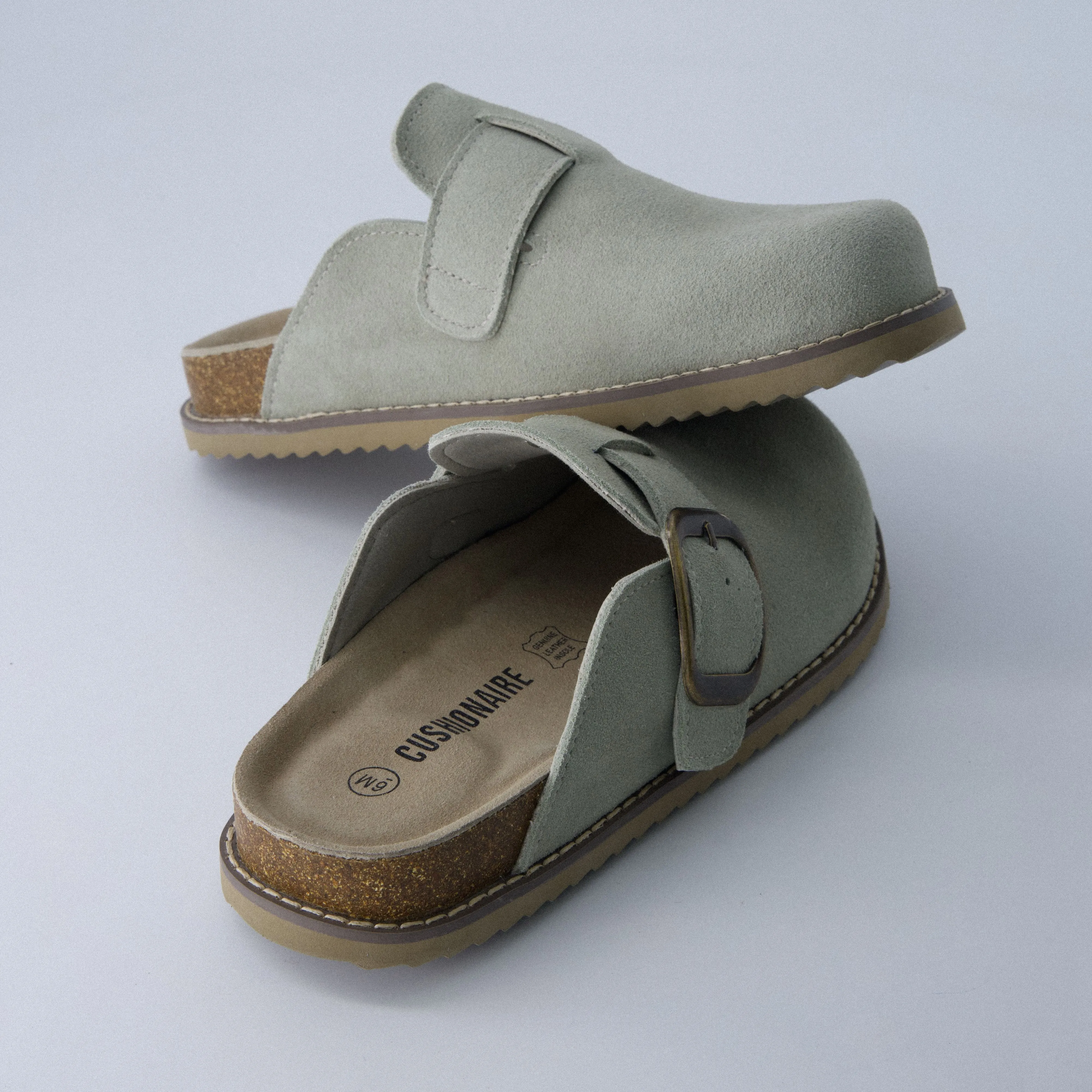 Blain Suede Slip-On Clogs