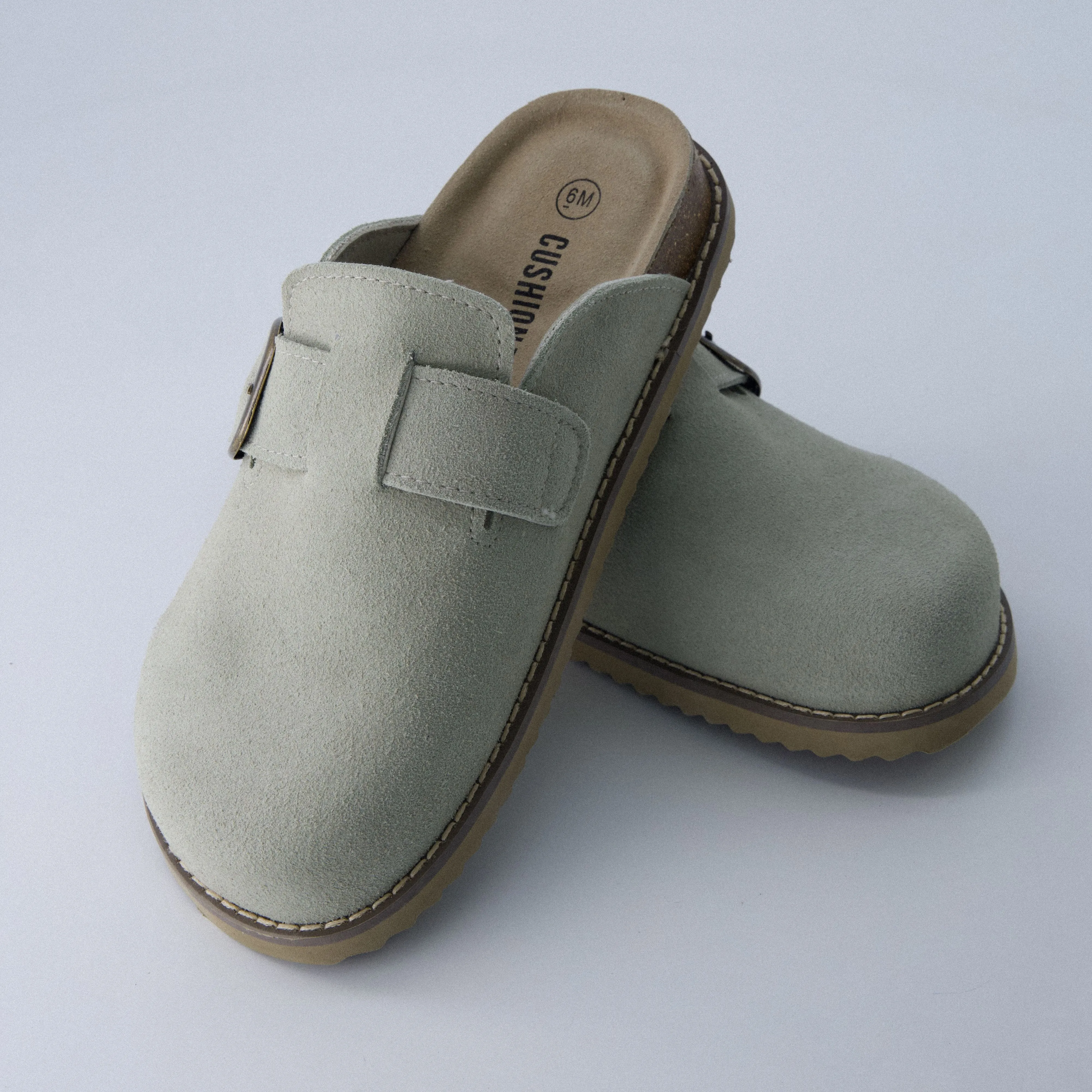 Blain Suede Slip-On Clogs