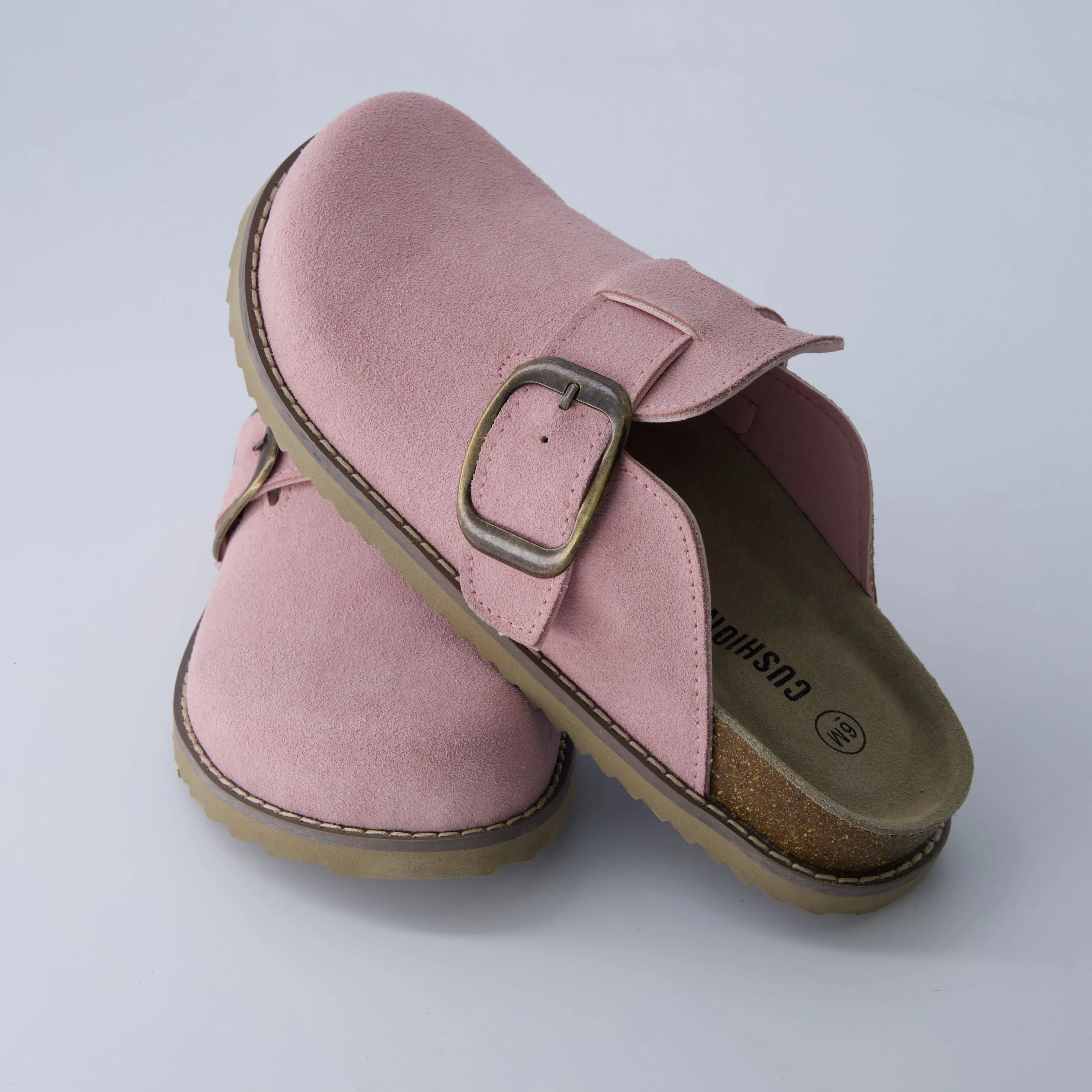 Blain Suede Slip-On Clogs