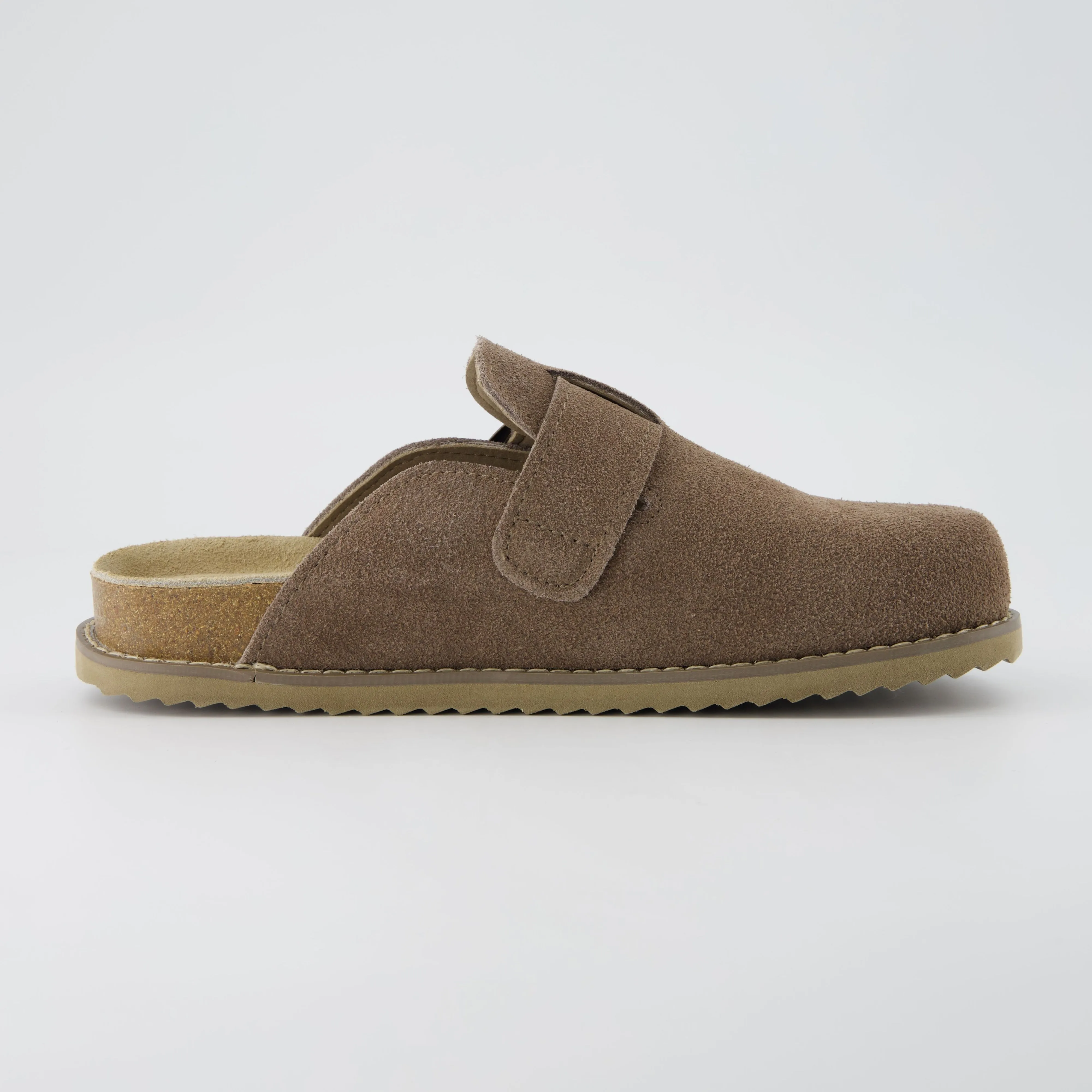 Blain Suede Slip-On Clogs