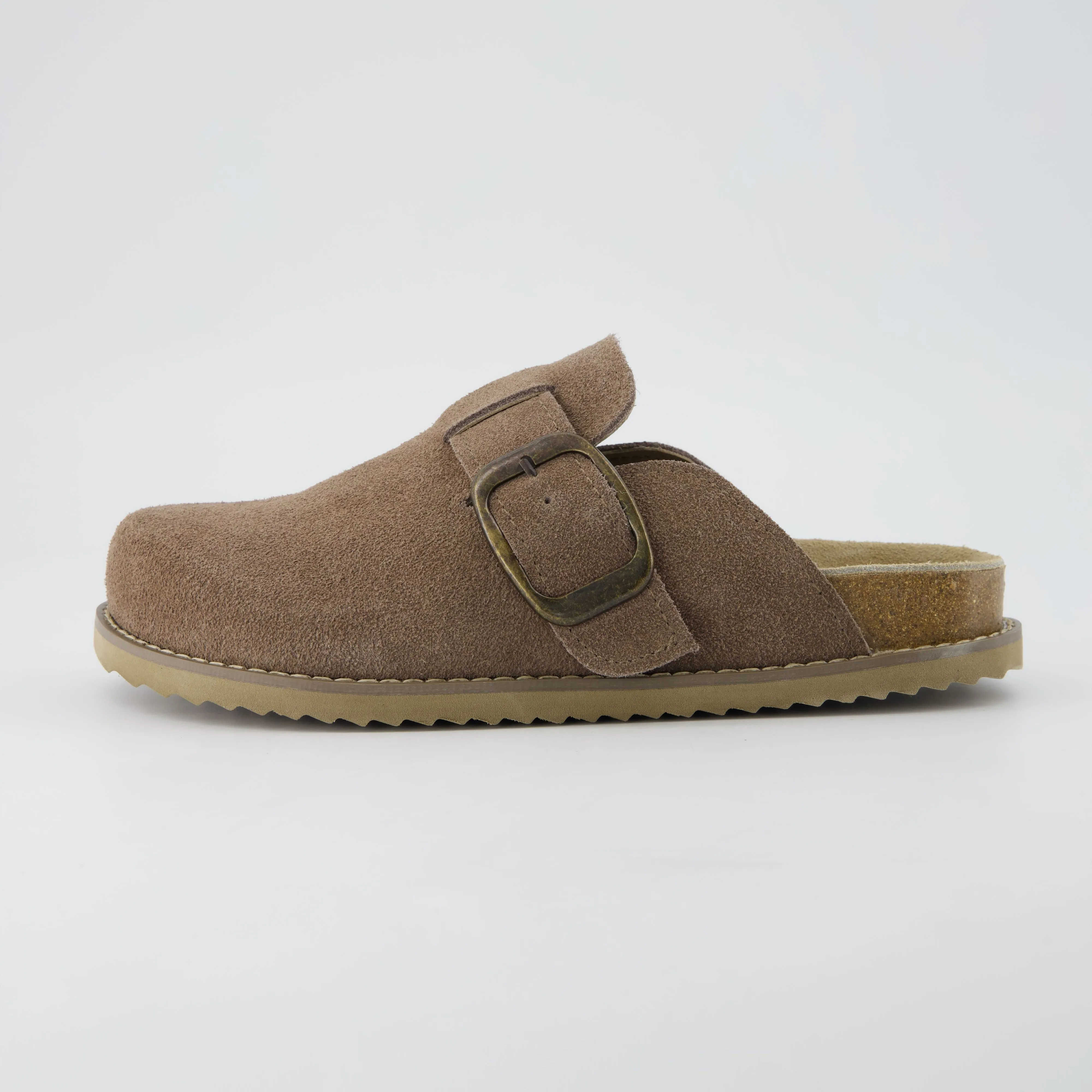 Blain Suede Slip-On Clogs