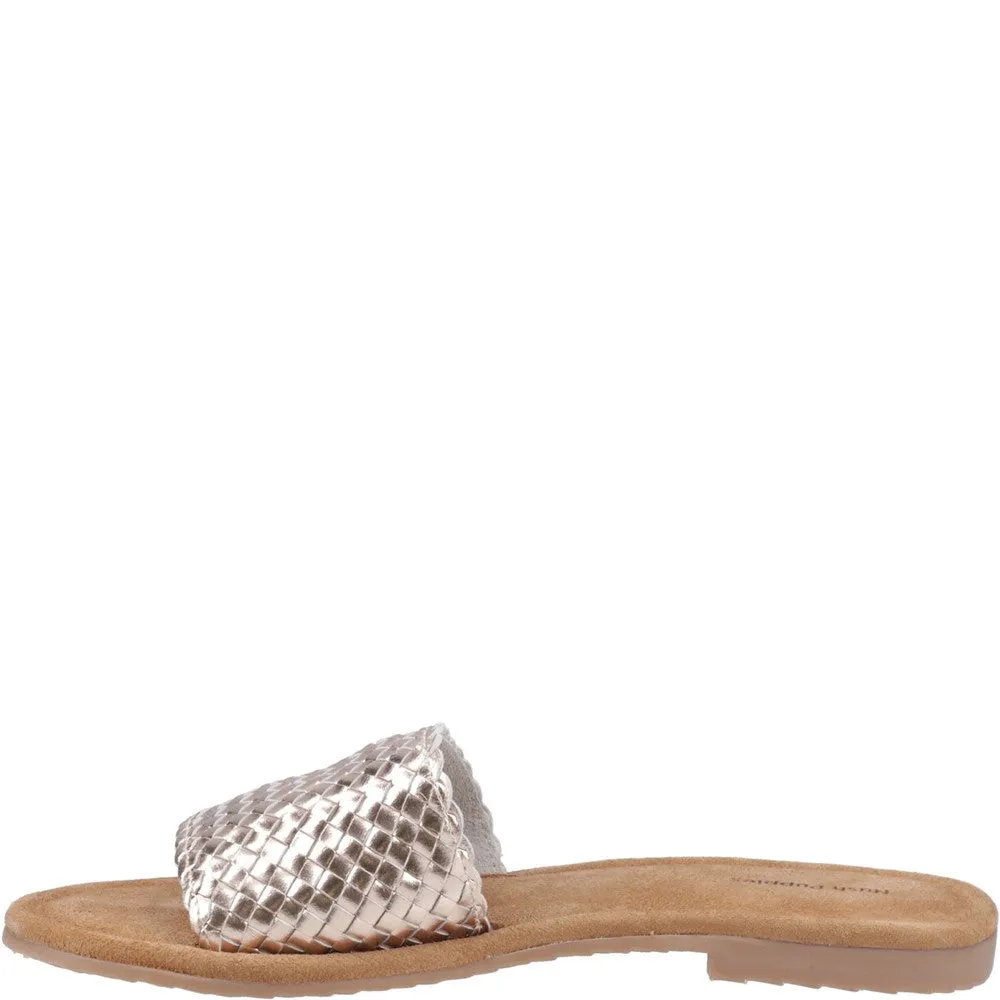 Bronze Hetty Slide Sandals