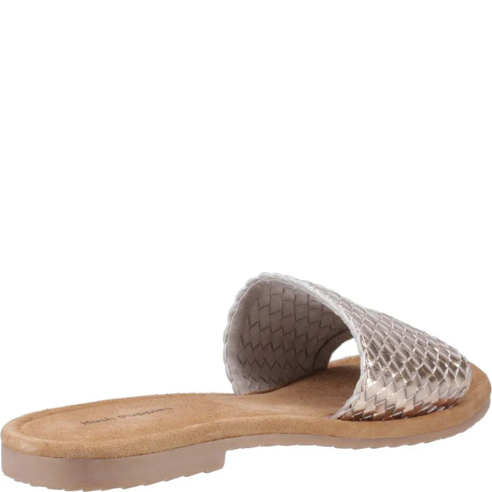Bronze Hetty Slide Sandals