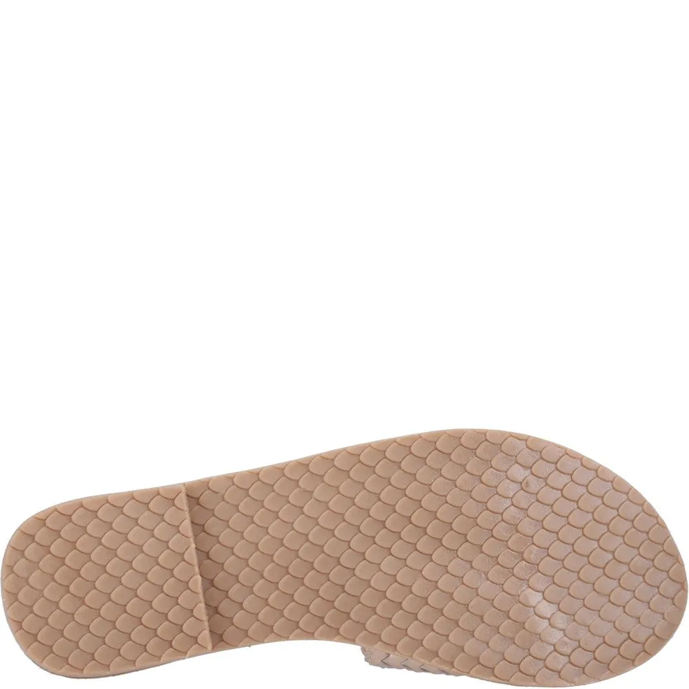 Bronze Hetty Slide Sandals