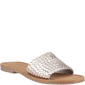 Bronze Hetty Slide Sandals