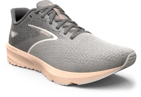 Brooks Women's Launch 10 Running Shoes - Grey/Crystal Grey/Pale Peach 1203981B179