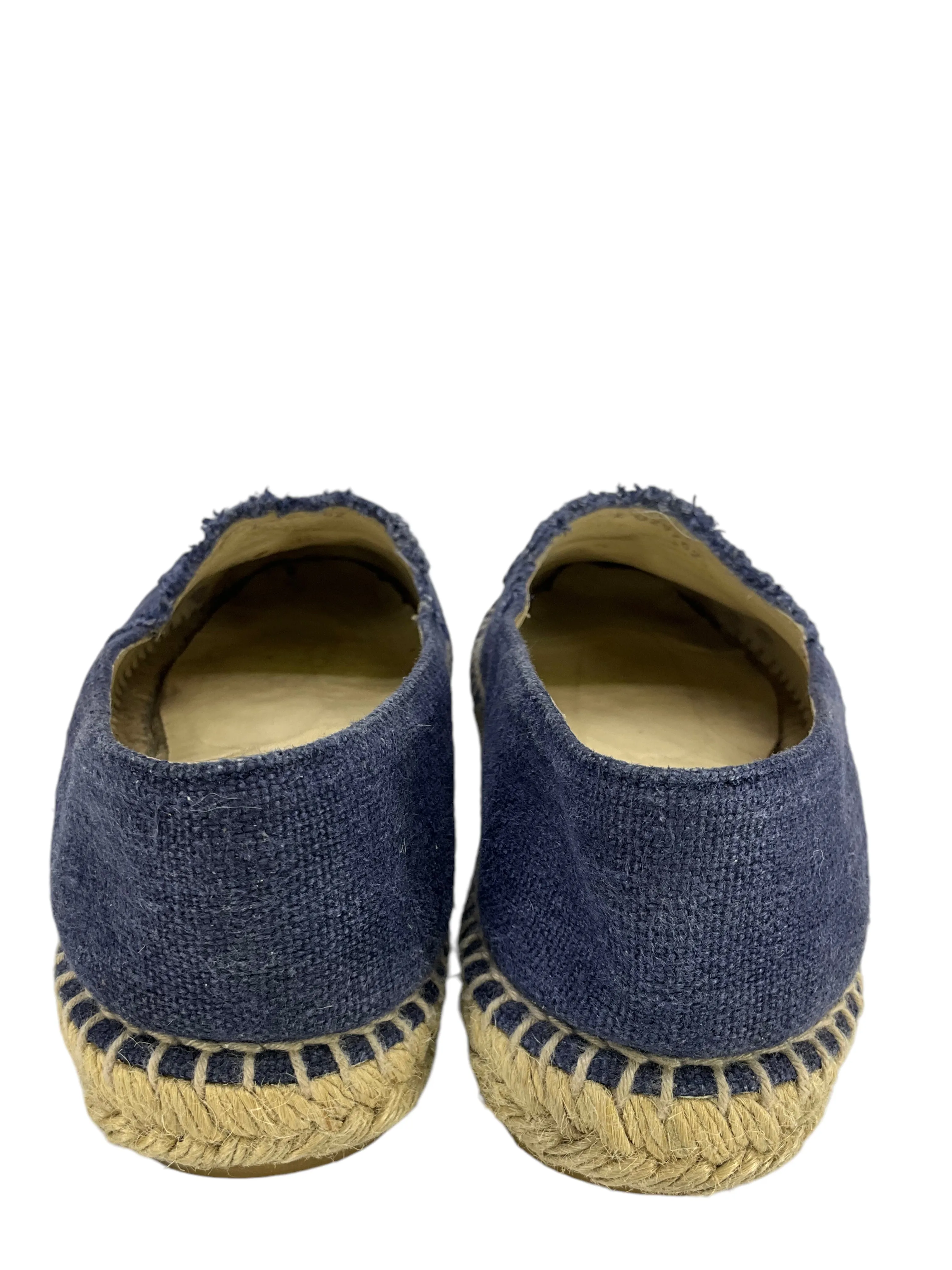CHANEL Tweed CC Espadrilles Size 10