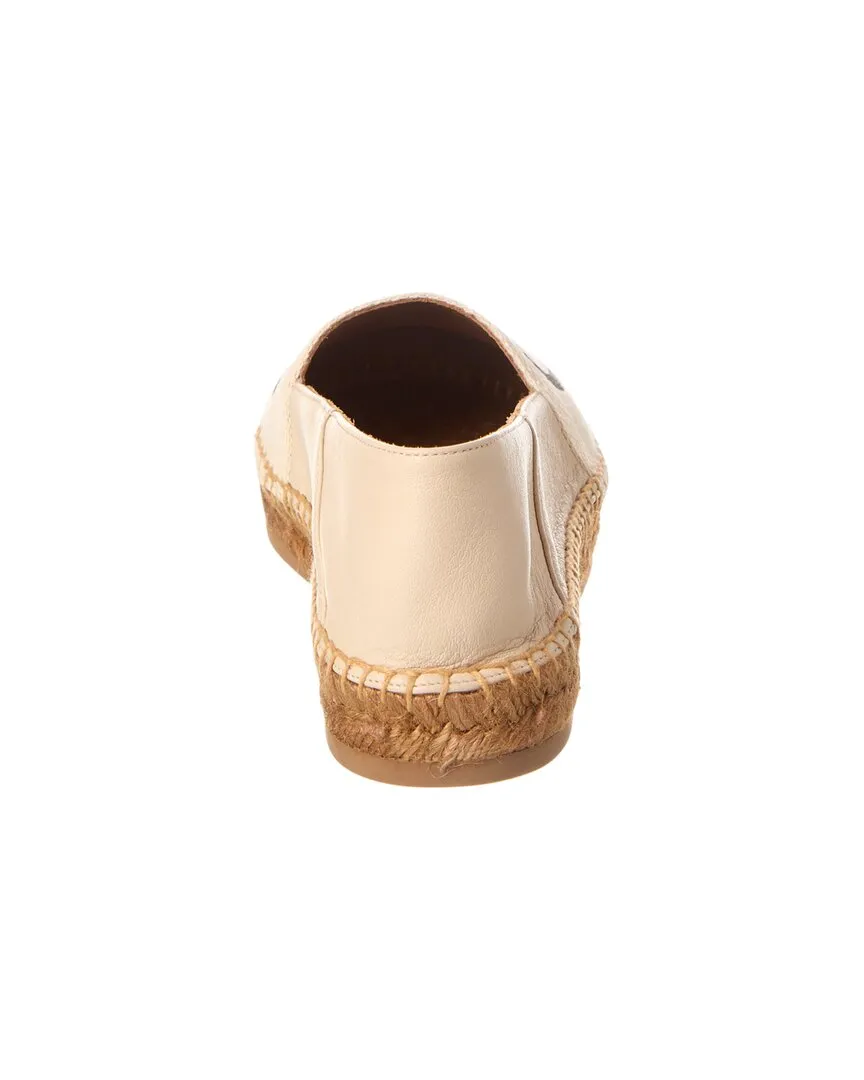 Chloé Woody Leather Espadrille