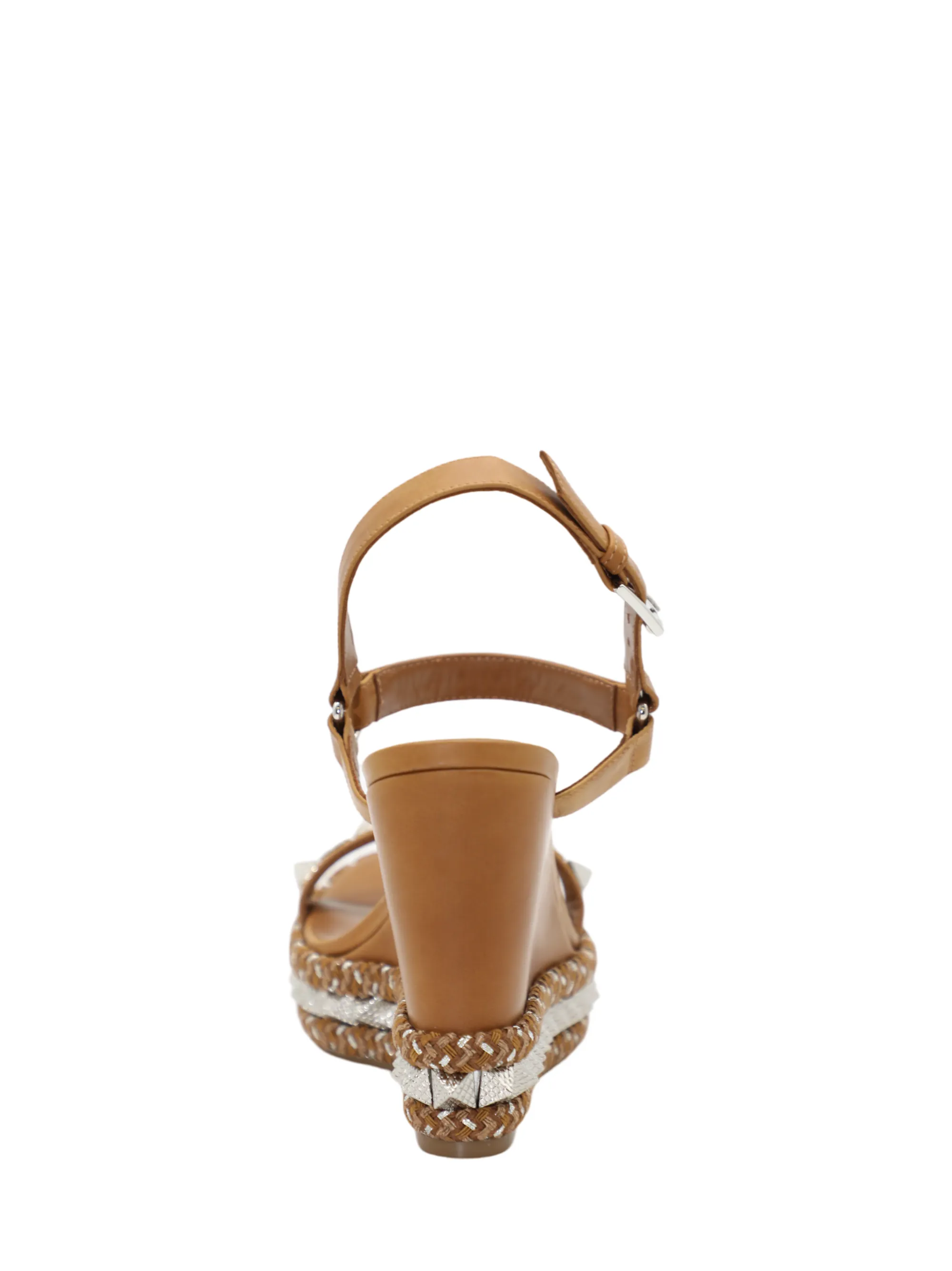 Christian Louboutin Pyraclou 110 mm Espadrilles in Terra | In-Store Only