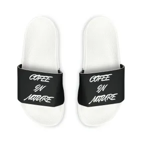 Coffee In Nature Men's PU Slide Sandals