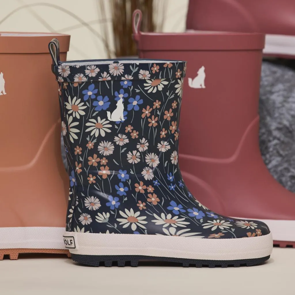 Crywolf Rain Boots (Winter Floral)