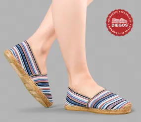Côte d'Azur stripe espadrilles