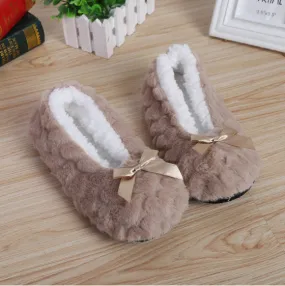 Cute Non-slip Indoor Plush Slippers