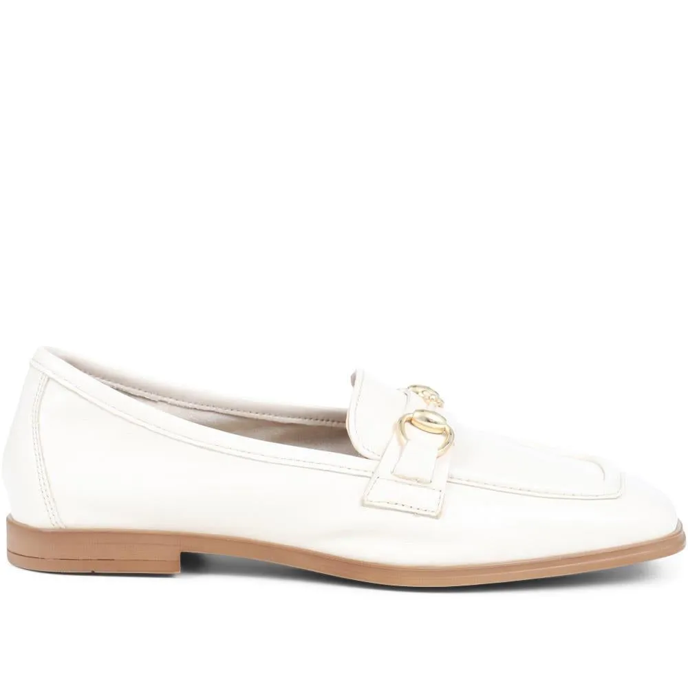 Damara Leather Snaffle Loafers - DAMARA / 323 734