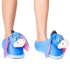 Disney Slippers Women, Plush Ladies Slippers, Eeyore Gifts