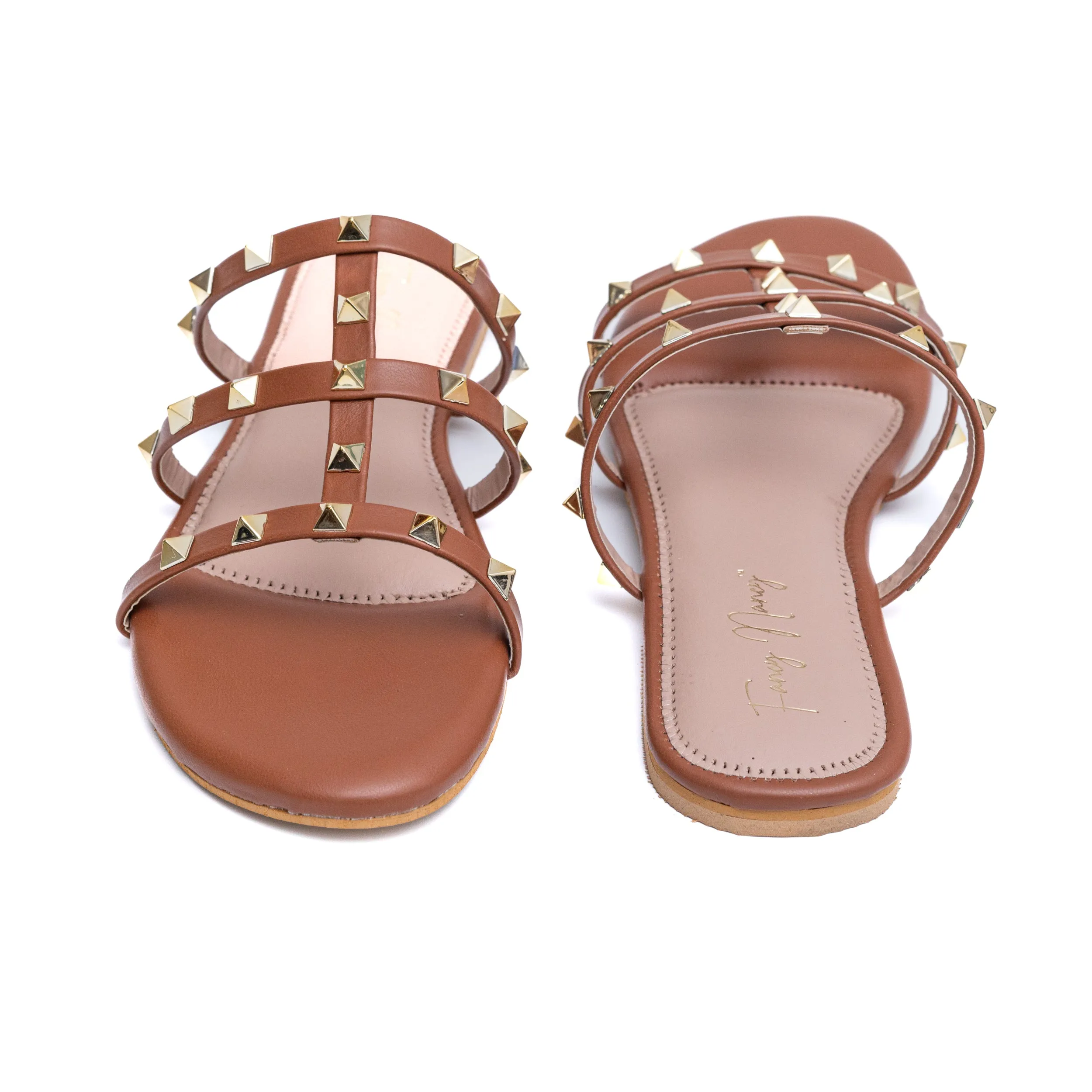 Dub Stud Flats - Tan