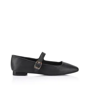Eden Mary Jane Flats - Black