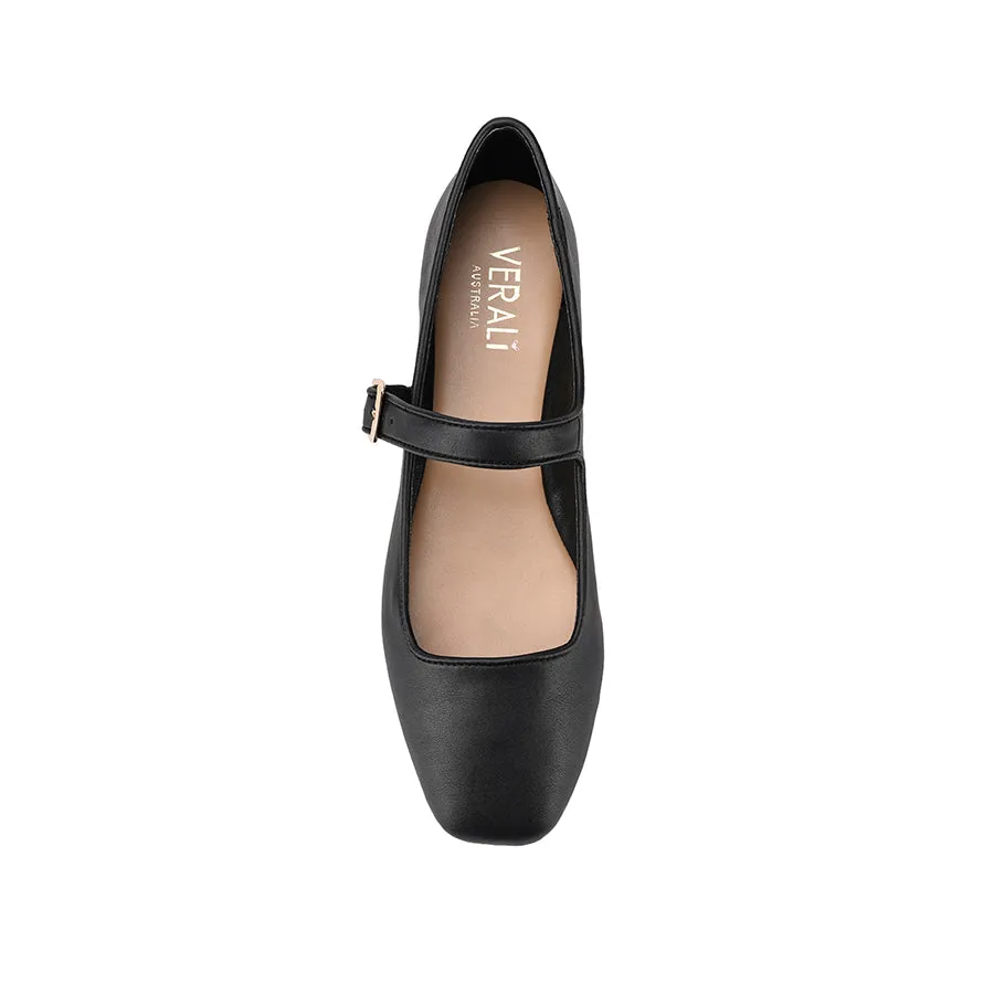 Eden Mary Jane Flats - Black