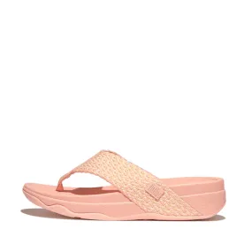 FitFlop Surf Multi-Tone Webbing Toe-Post Sandals Blushy