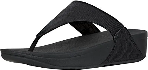 FitFlop Women's Lulu Toe-Post Leather Flip-Flop Sandal