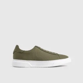 Florsheim Premier Canvas Sneaker - 17376 Olive