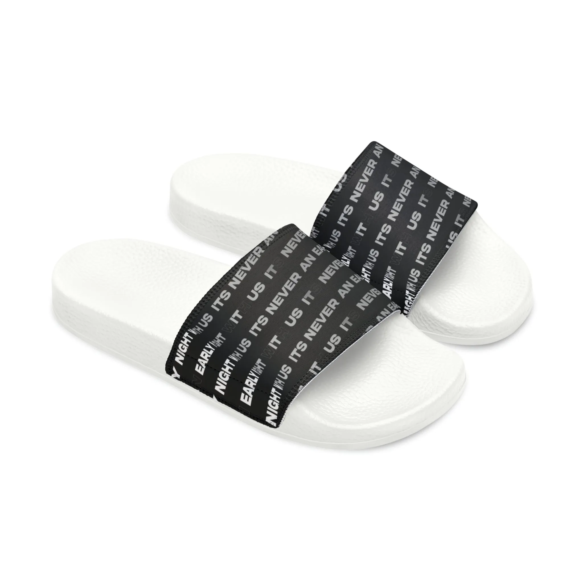 Its Never an Early Night Slide Sandals