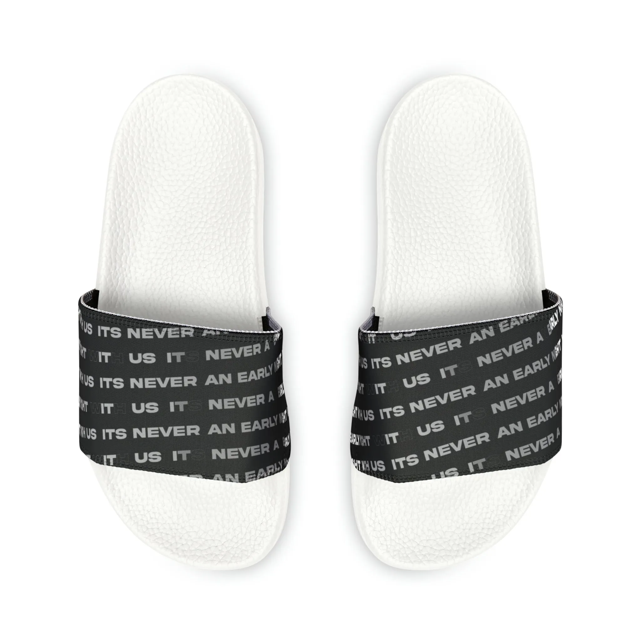 Its Never an Early Night Slide Sandals