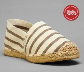 Jute stripes espadrilles