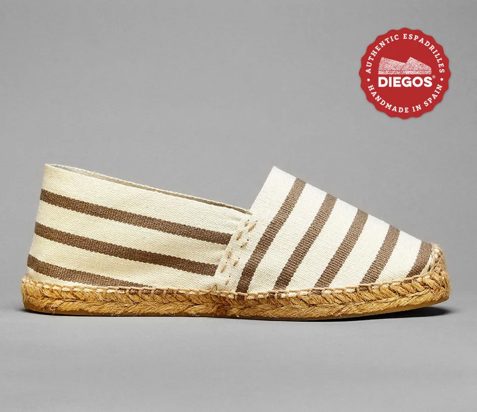 Jute stripes espadrilles