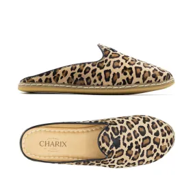 Leopard Mules for Men