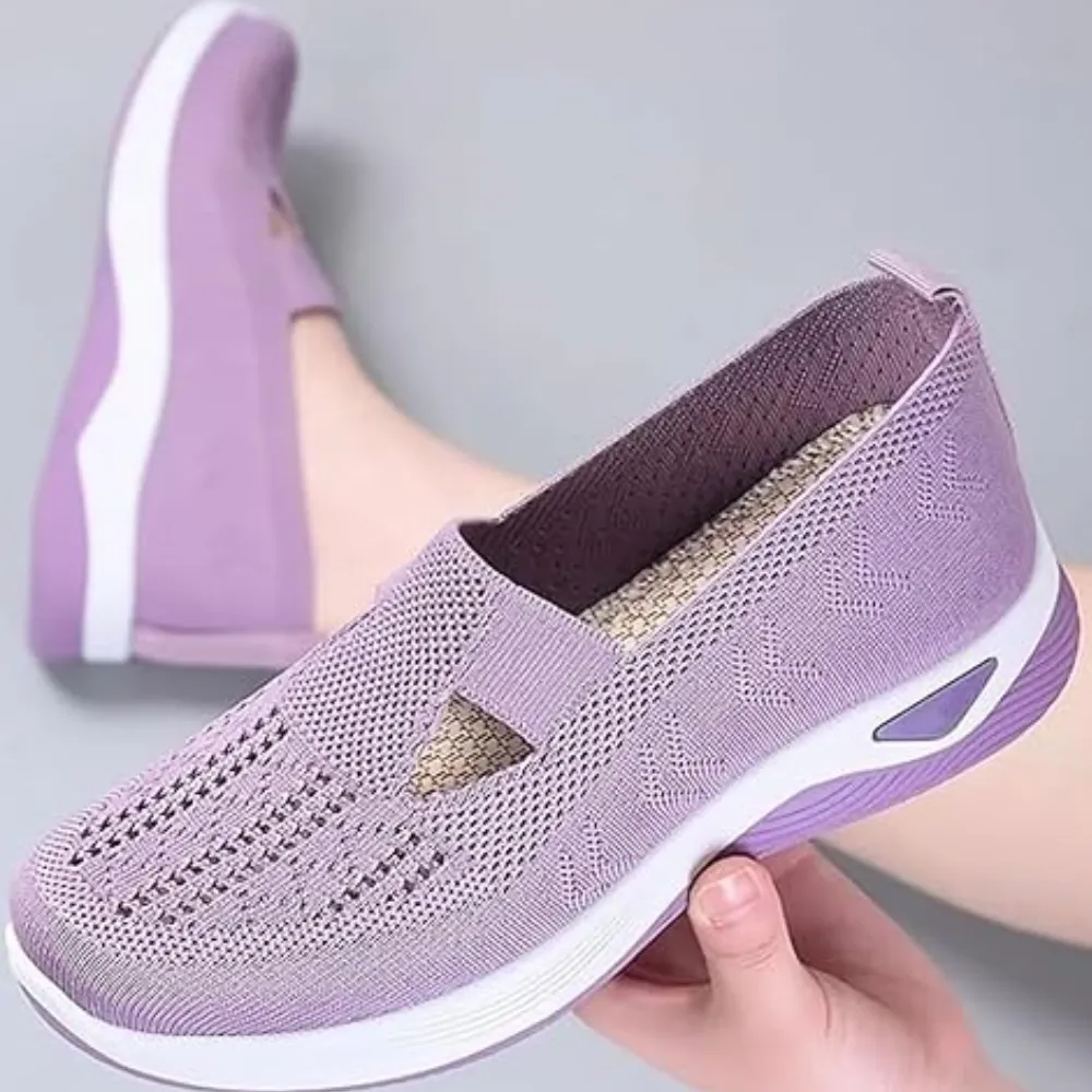 Lightweight Walking Sneakers With Arch Support